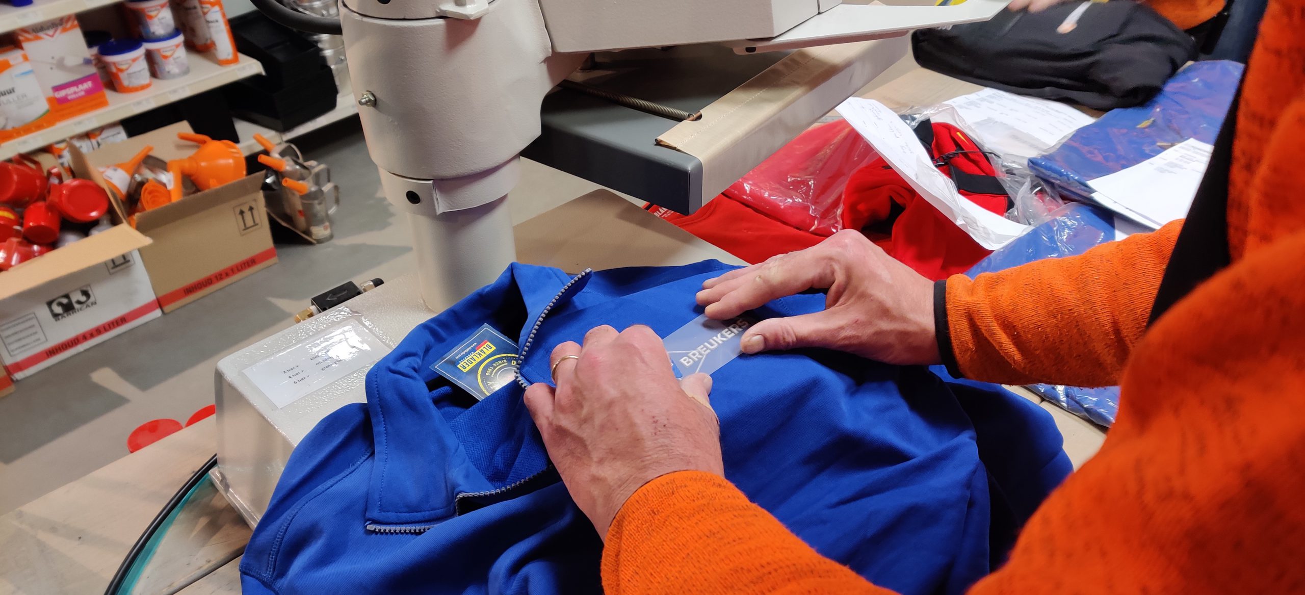 bedrukken werkkleding